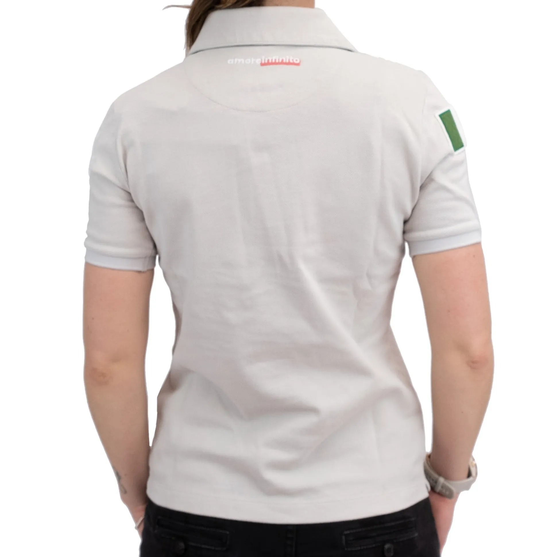 Polo donna Giro d'Italia Eroi - Grigio
