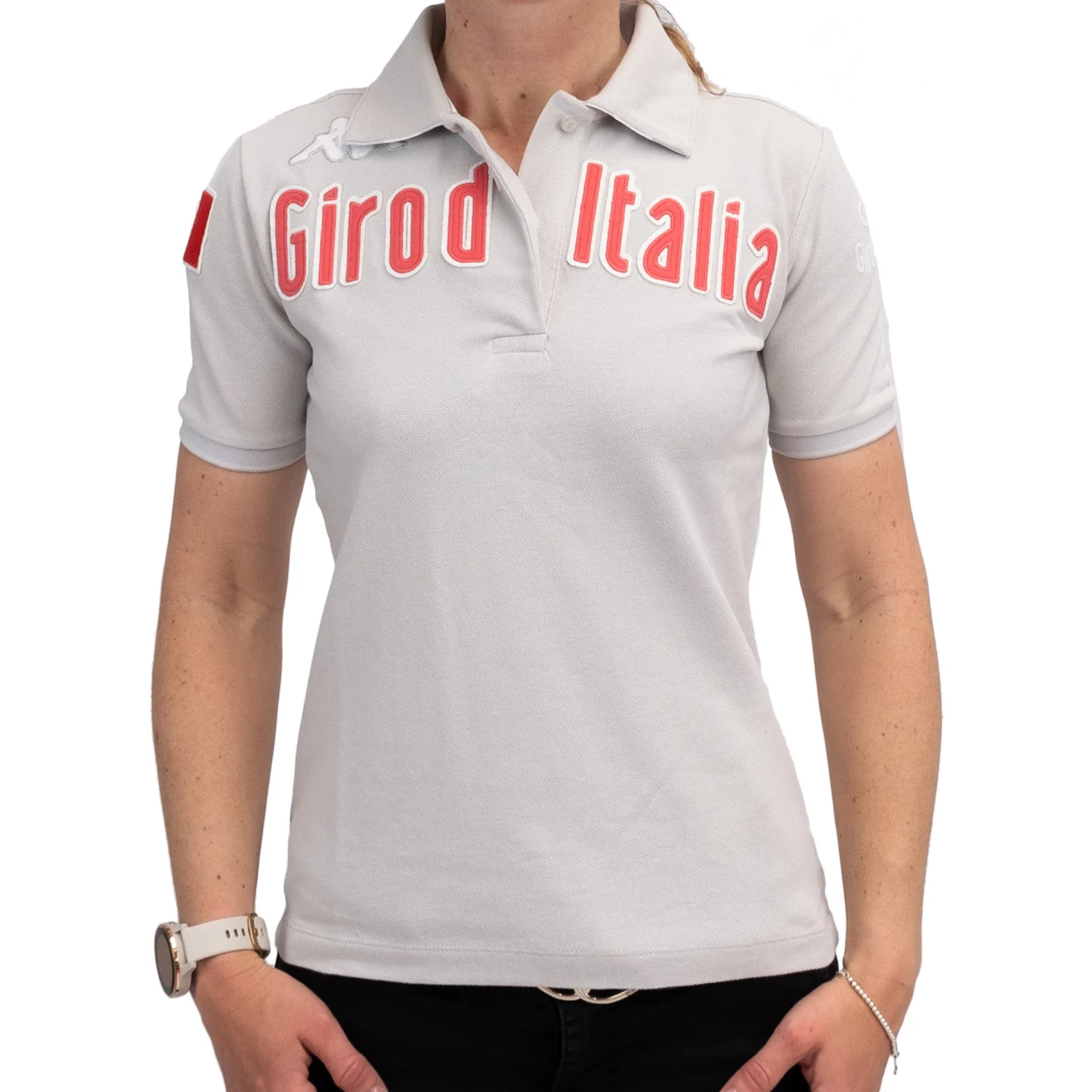 Polo donna Giro d'Italia Eroi - Grigio