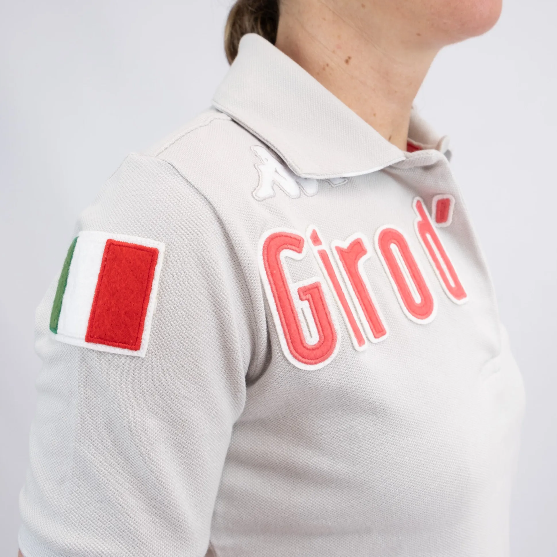 Polo donna Giro d'Italia Eroi - Grigio