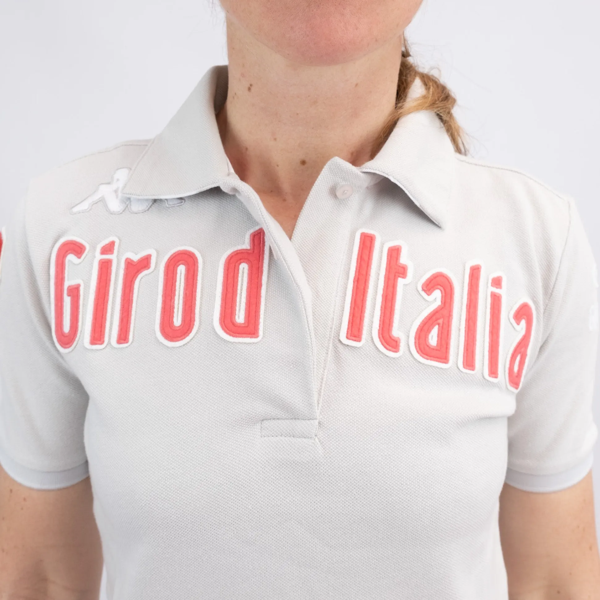 Polo donna Giro d'Italia Eroi - Grigio