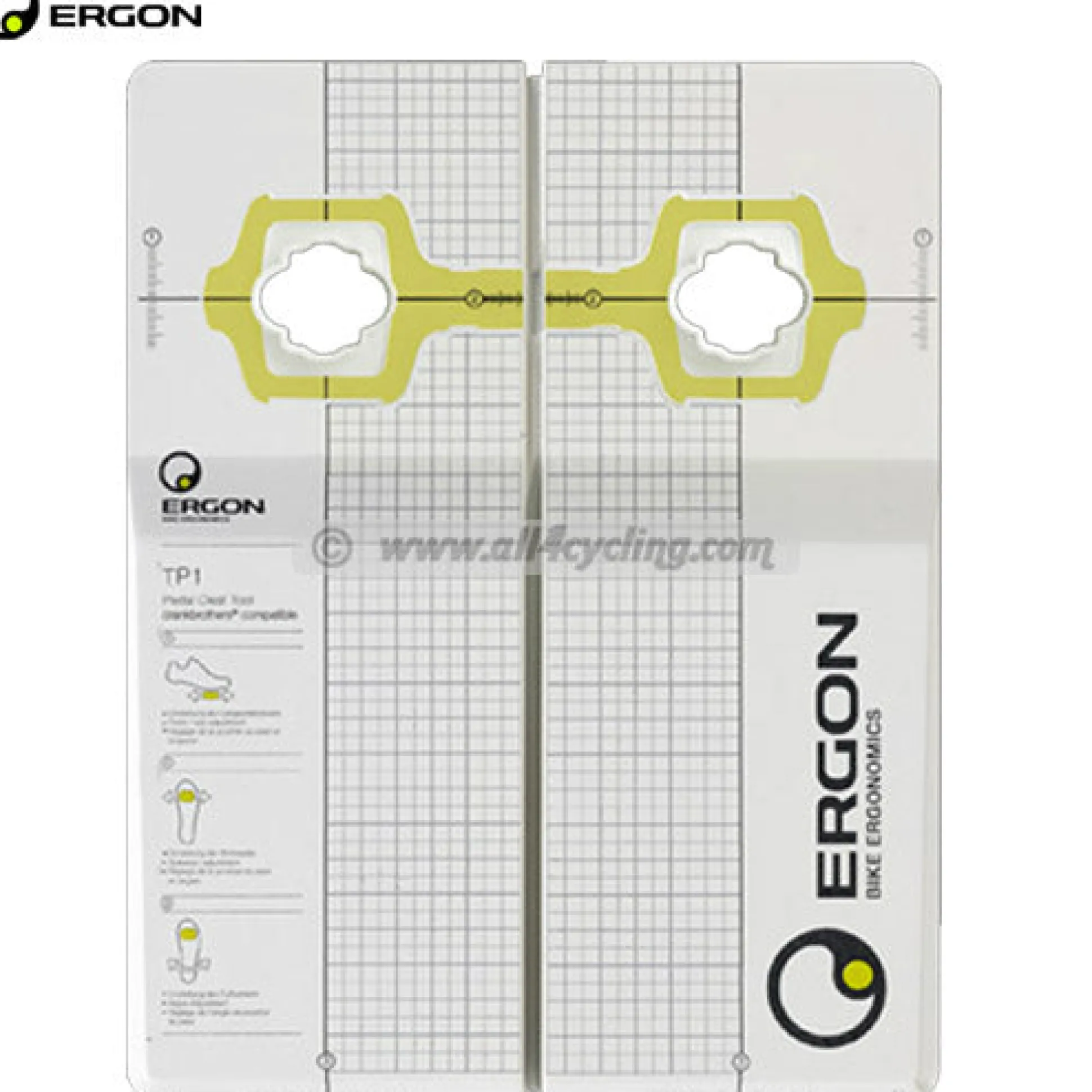 Posizionatore tacchette Ergon TP1 Crankbrothers