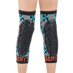 Protezioni ginocchio bambino Seryt Flow - Azzurro rosso