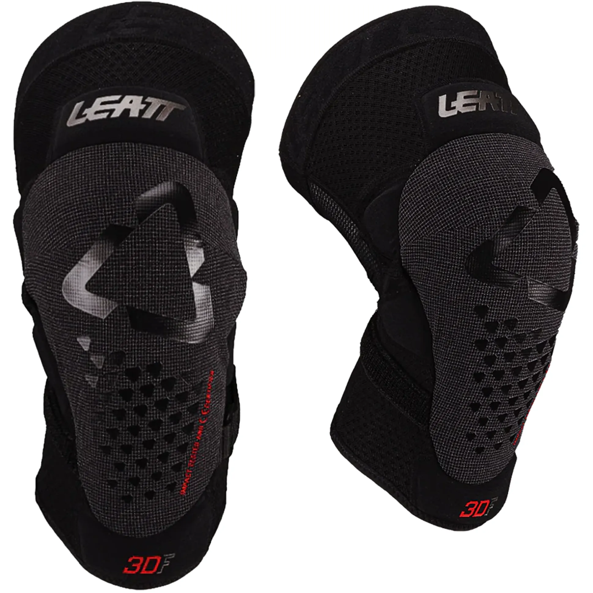 Protezioni ginocchio Leatt 3DF 5.0 Evo Fastfit - Nero