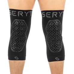 Protezioni ginocchio Seryt Flow Vented - Nero