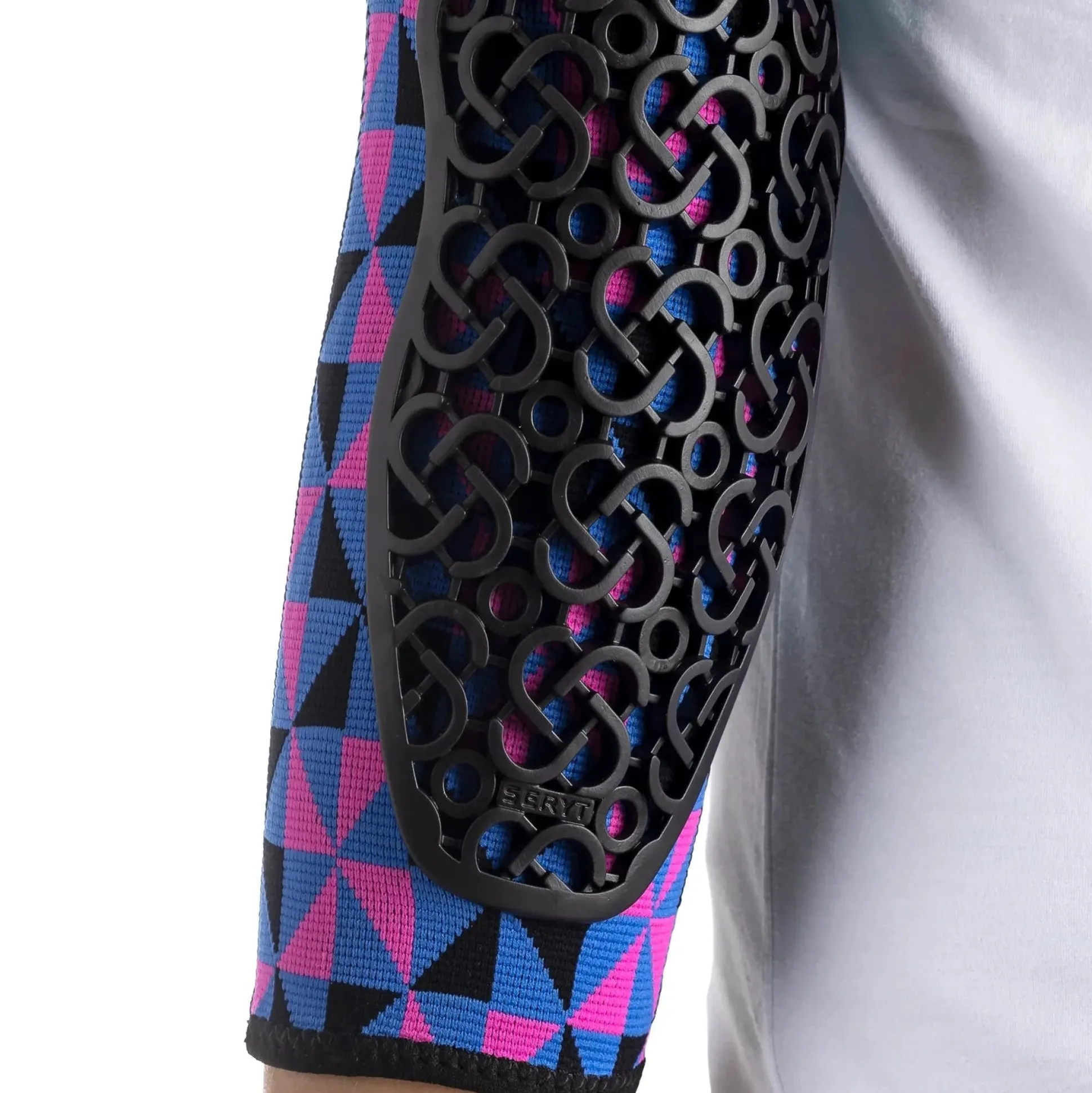 Protezioni gomito Seryt Flow Elbow - Rosa blu