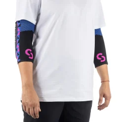 Protezioni gomito Seryt Flow Elbow - Rosa blu