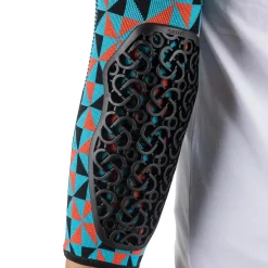 Protezioni gomito Seryt Flow Elbow - Azzurro rosso