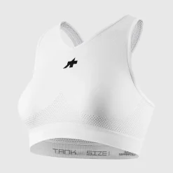 Reggiseno Assos Cropped Tank P1 - Bianco