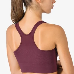 Reggiseno Castelli Comfort Travel Crop Top - Bordeaux