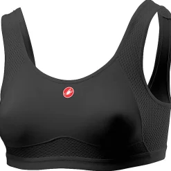 Reggiseno Castelli Rosso Corsa Light Bra - Nero