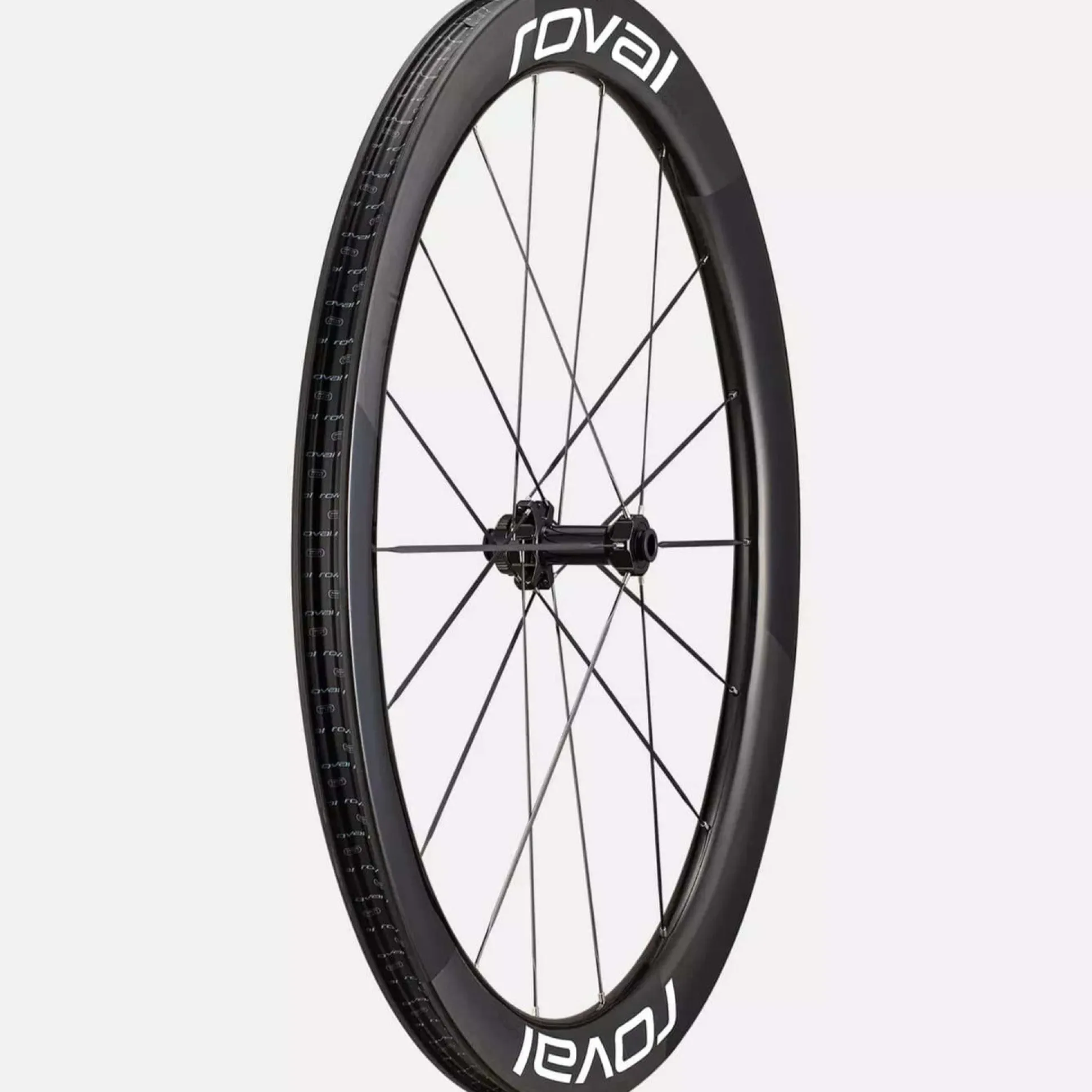 Ruota anteriore Roval Rapide CLX 3 Disc - Nero bianco