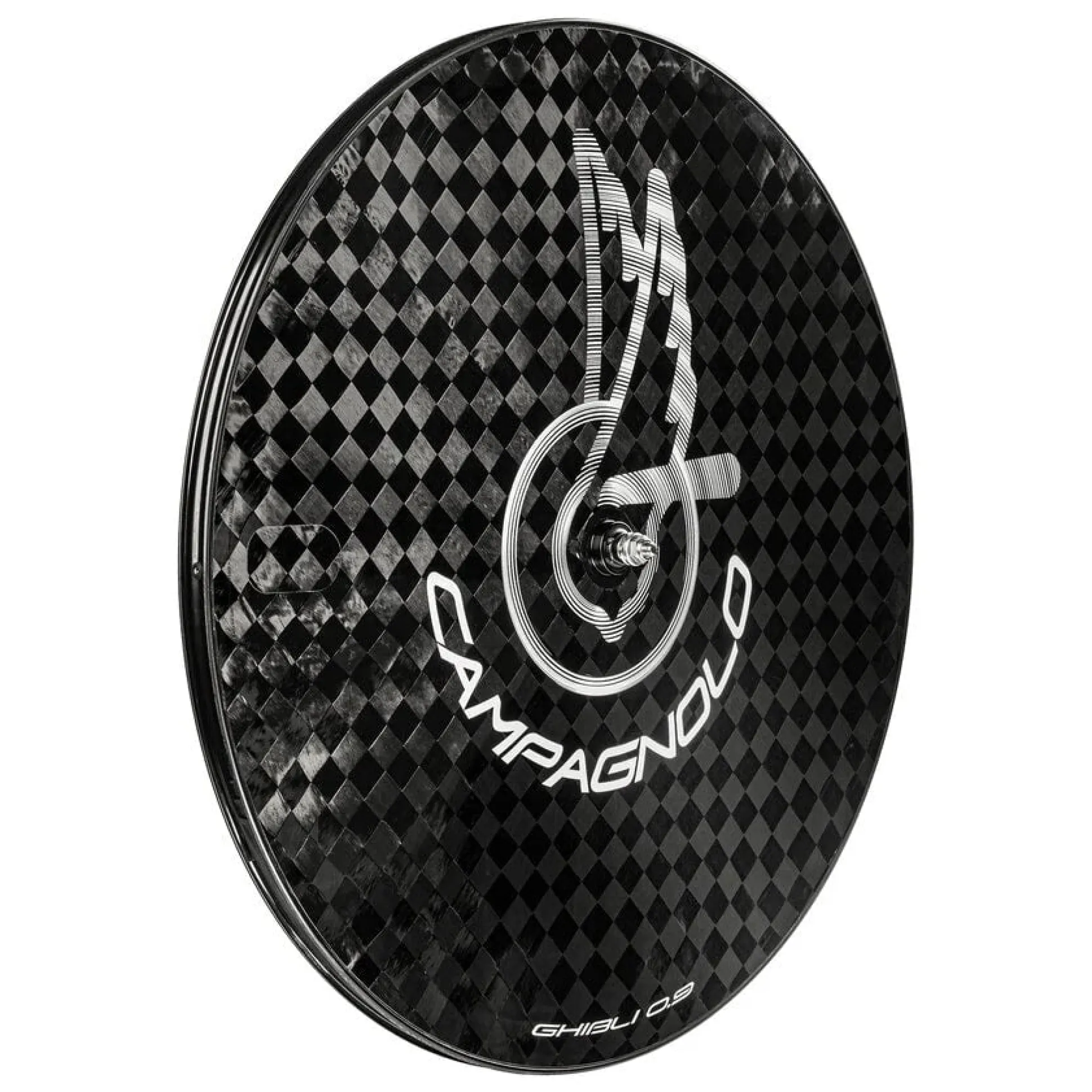 Ruota posteriore Campagnolo Ghibli 0.9 Track 2wf - Nero