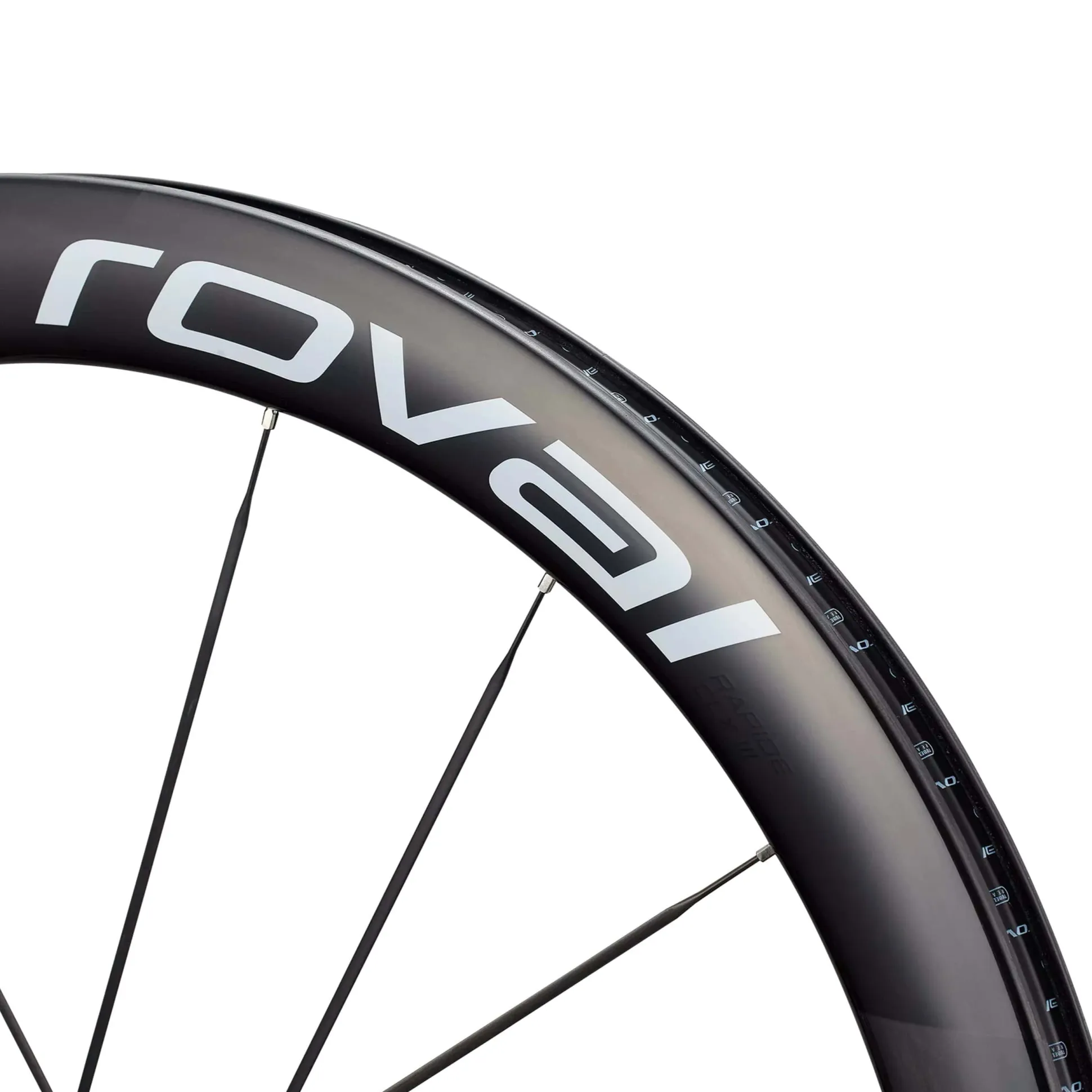 Ruota posteriore Roval Rapide CLX 3 Disc - Nero bianco