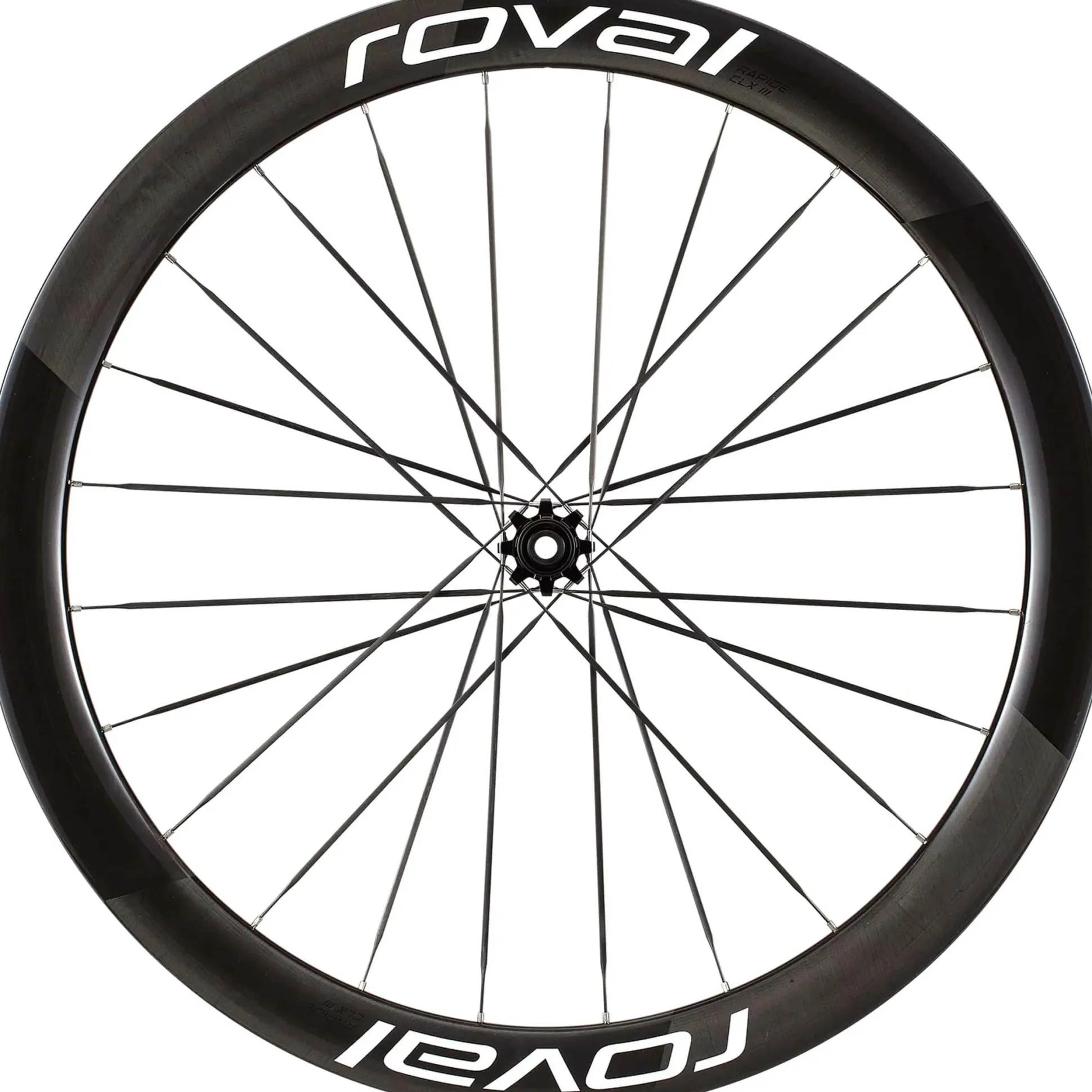 Ruota posteriore Roval Rapide CLX 3 Disc - Nero bianco