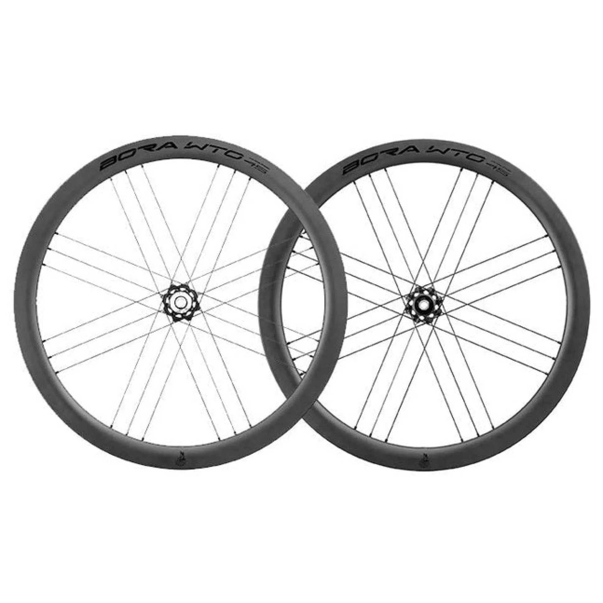 Ruote Campagnolo Bora WTO 45 DB 2wf c23 Matt - Nero opaco