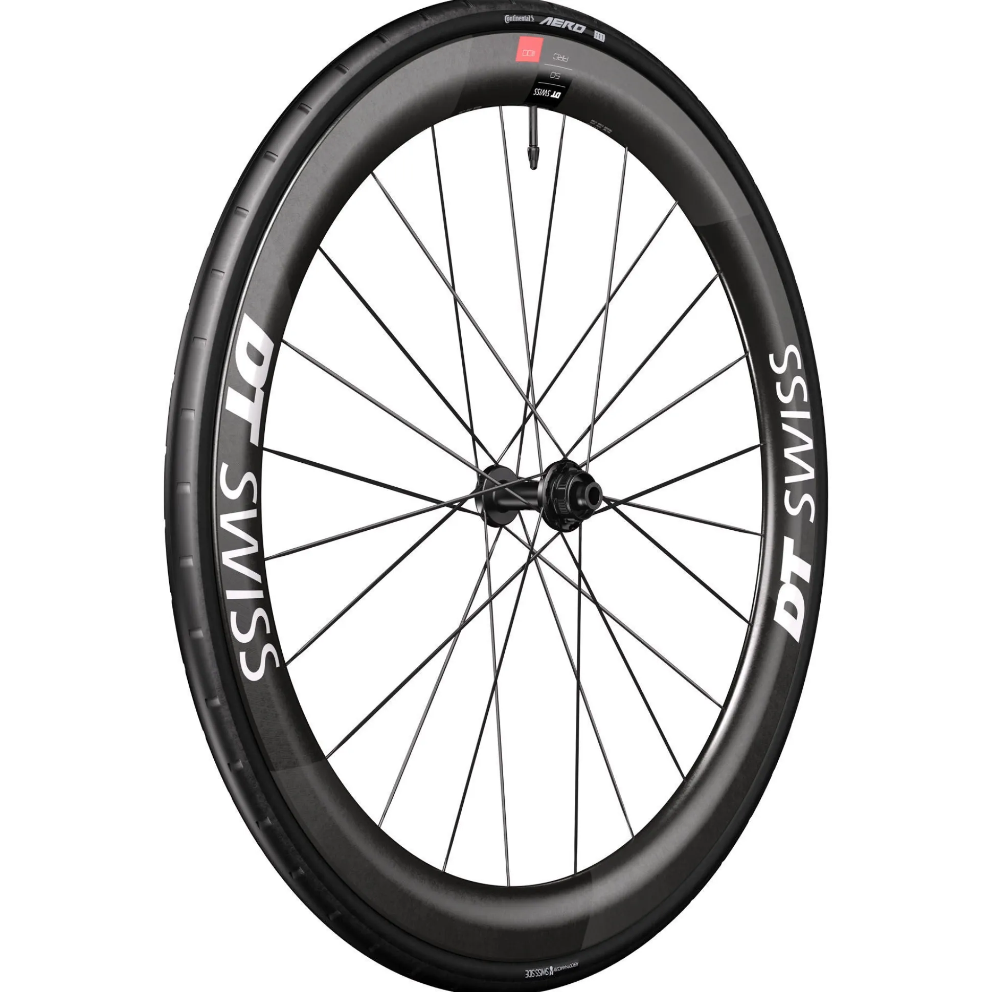 Ruote Dt Swiss ARC 1100 DI CL 50 WTS - Nero
