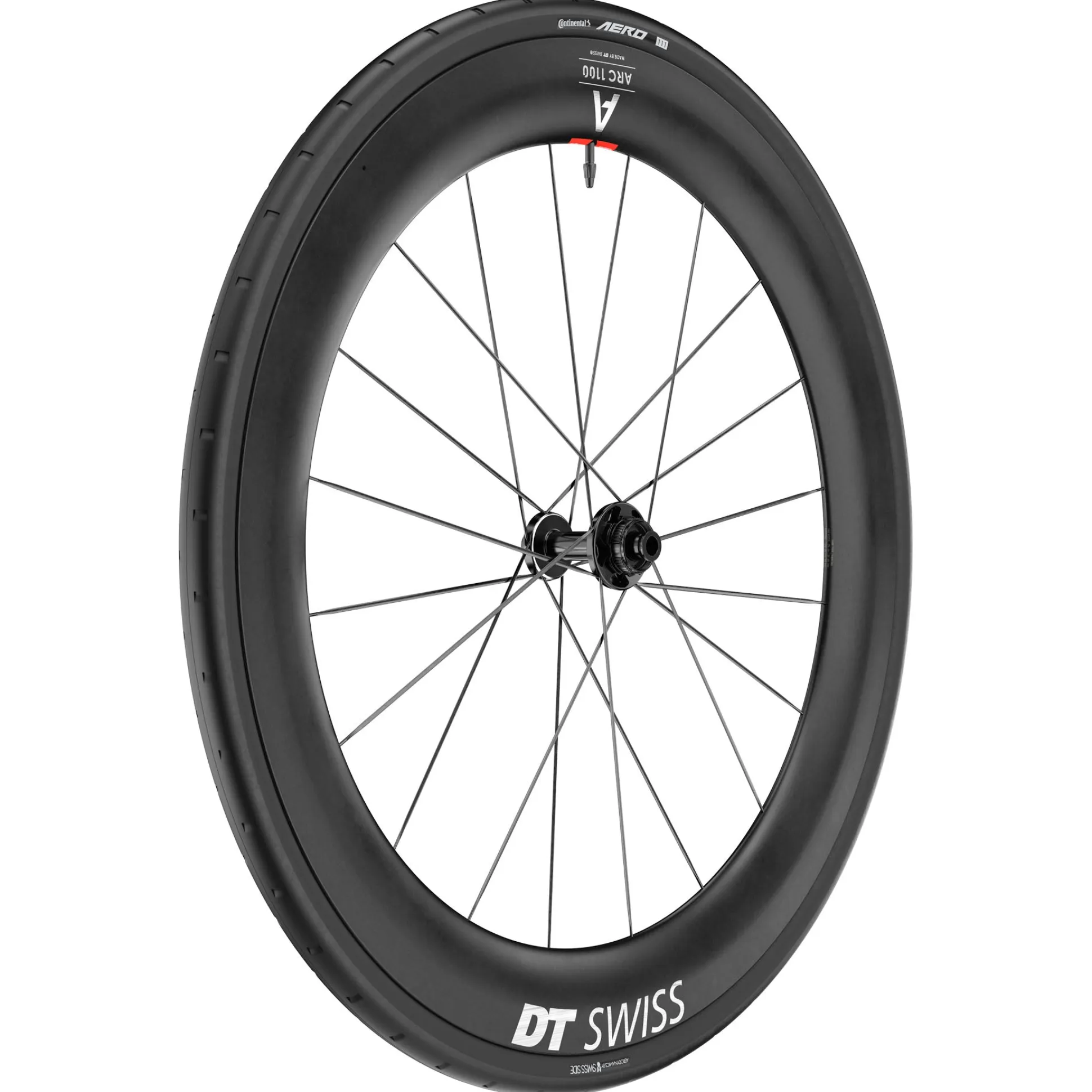Ruote Dt Swiss ARC 1100 DI CL 65 WTS - Nero