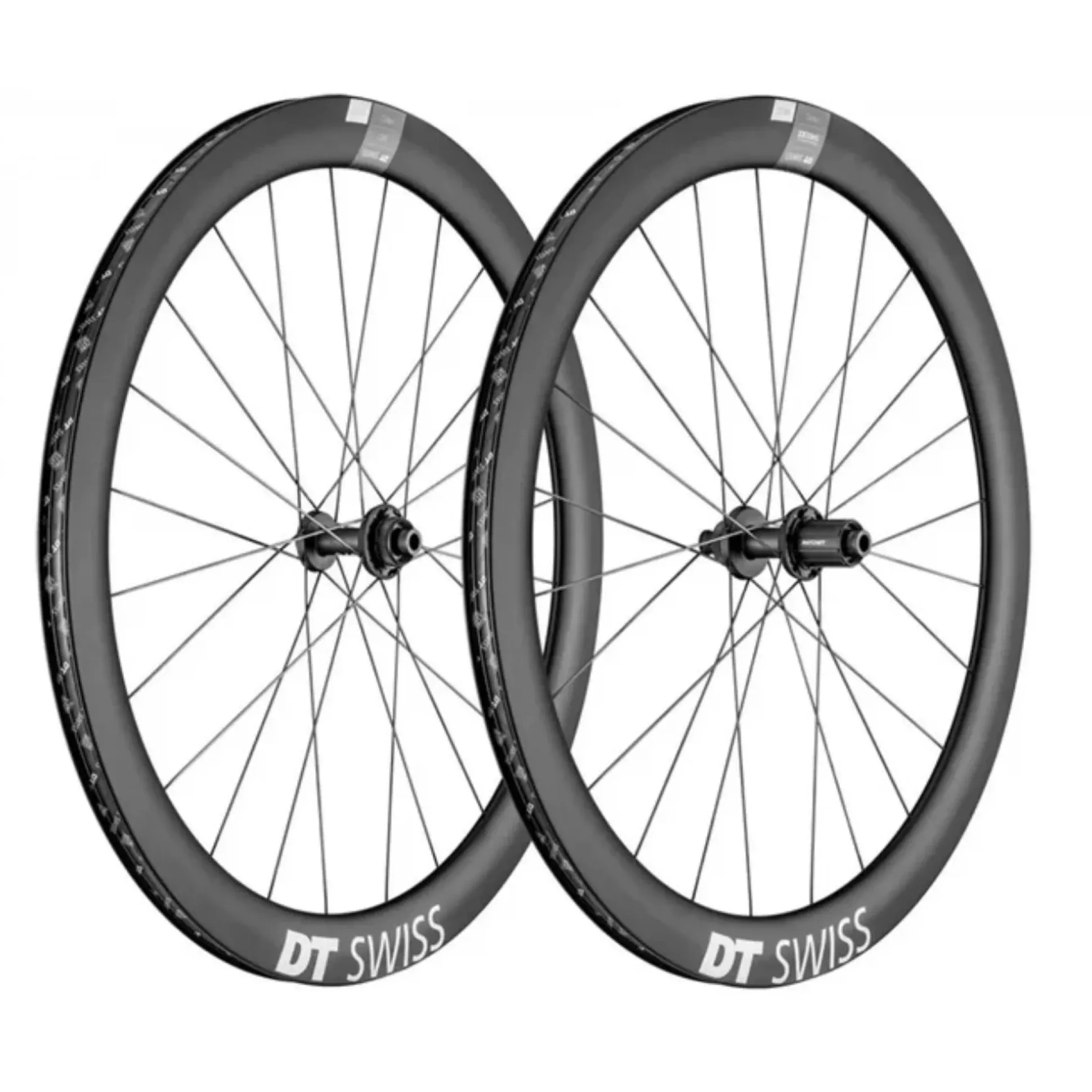Ruote Dt Swiss ARC 1600 Spline DB 55 - Nero