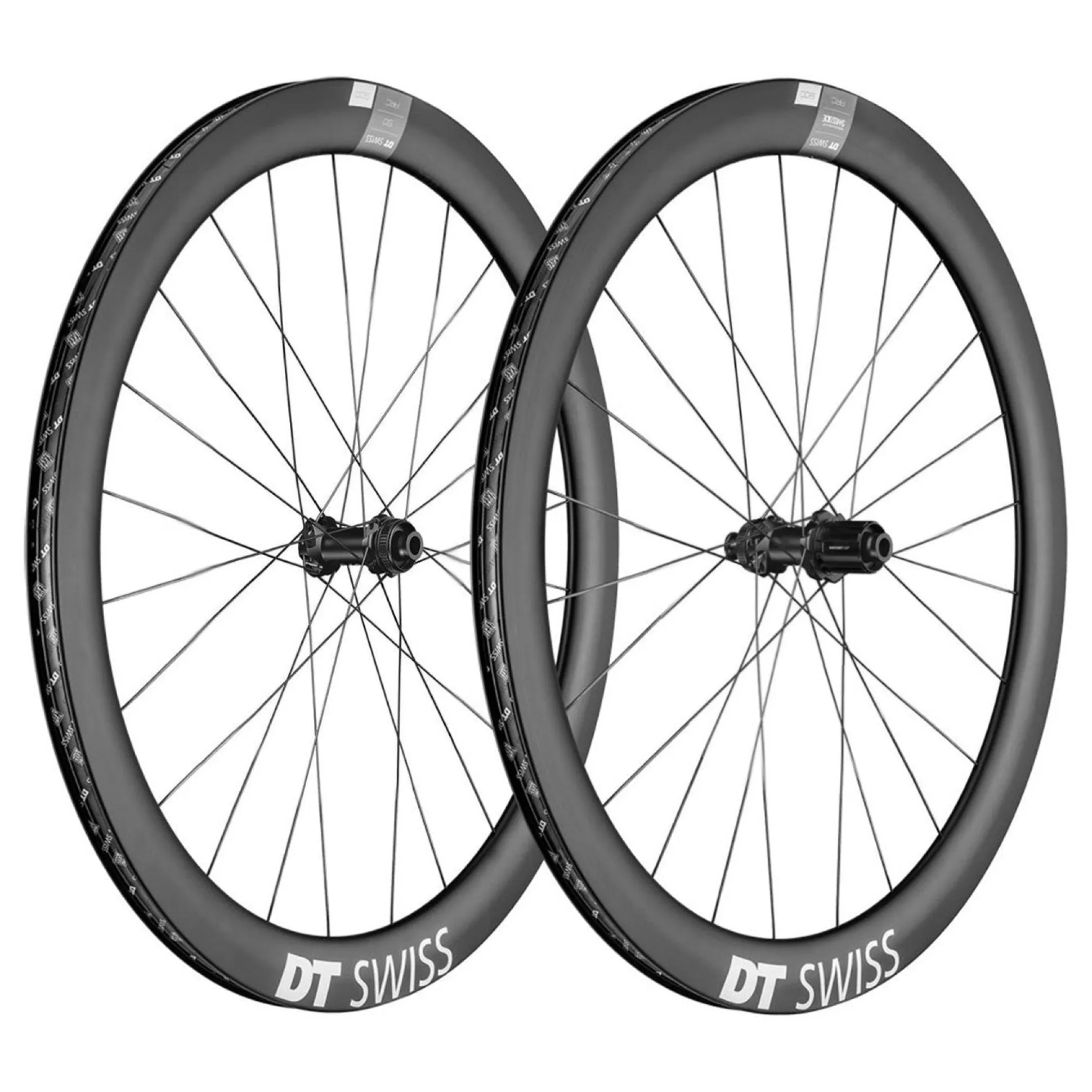 Ruote Dt Swiss ARC 1600 Spline DB 50 - Nero