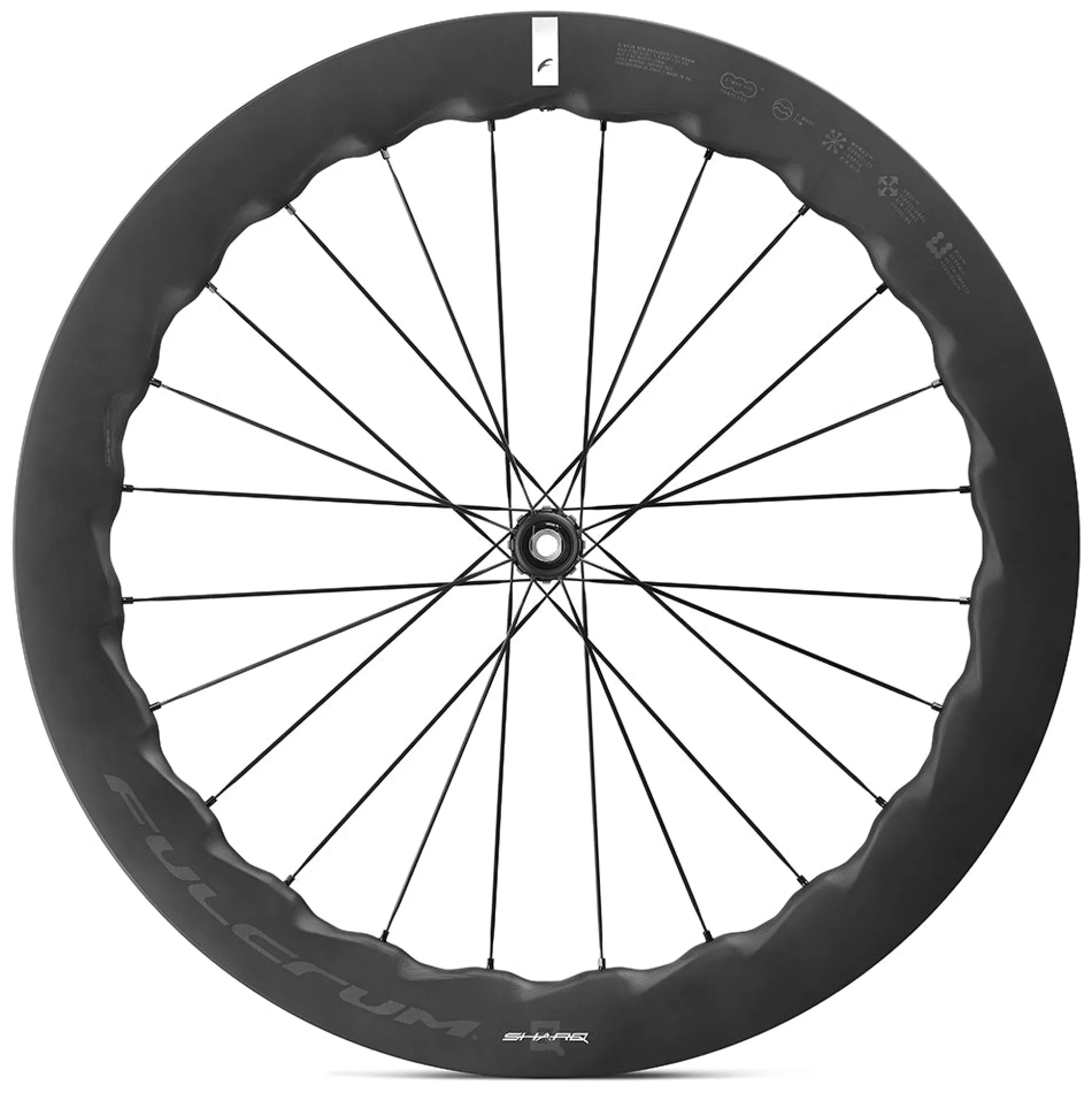 Ruote Fulcrum Sharq 57 2wf C25 AFS - Nero