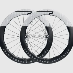 Ruote Princeton Carbonworks WAKE 6560 EVO Disc DT Swiss 180 EXP CL - Bianco lucido