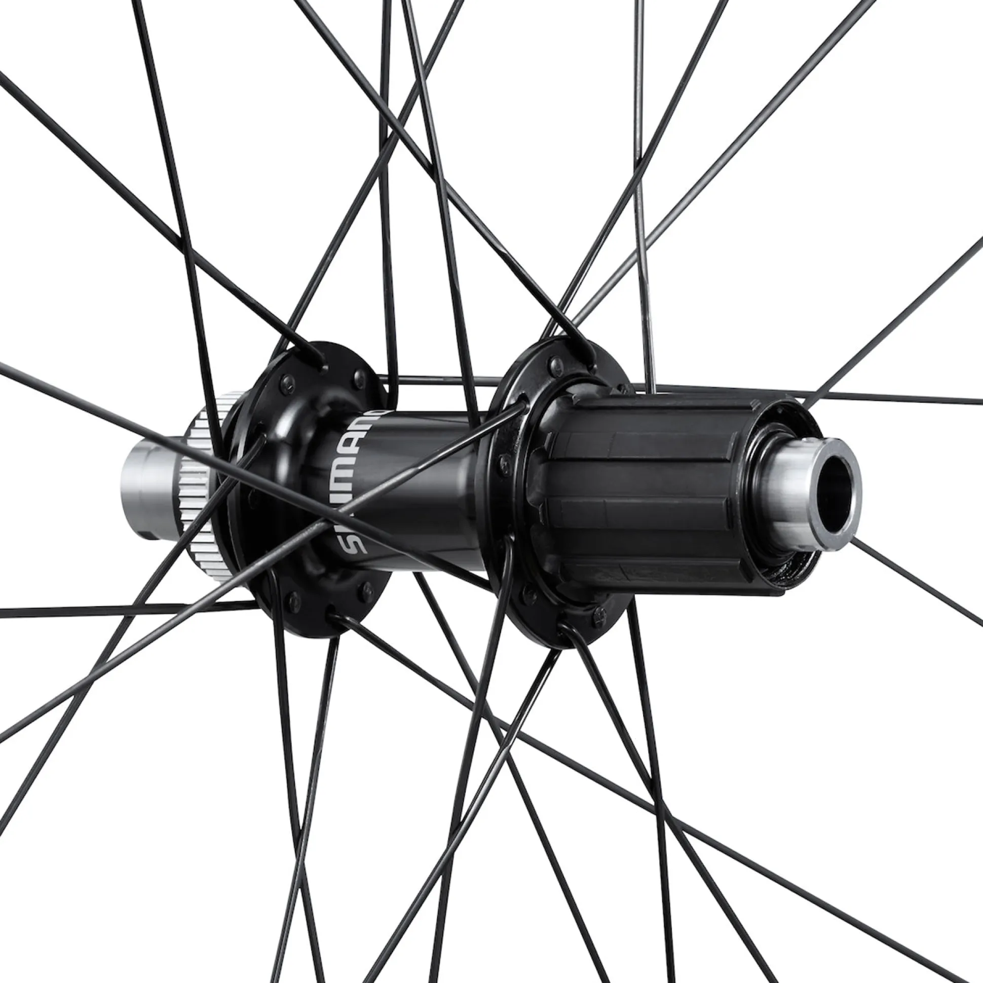 Ruote Shimano 105 WH-RS710-C46-TL Disco - Nero