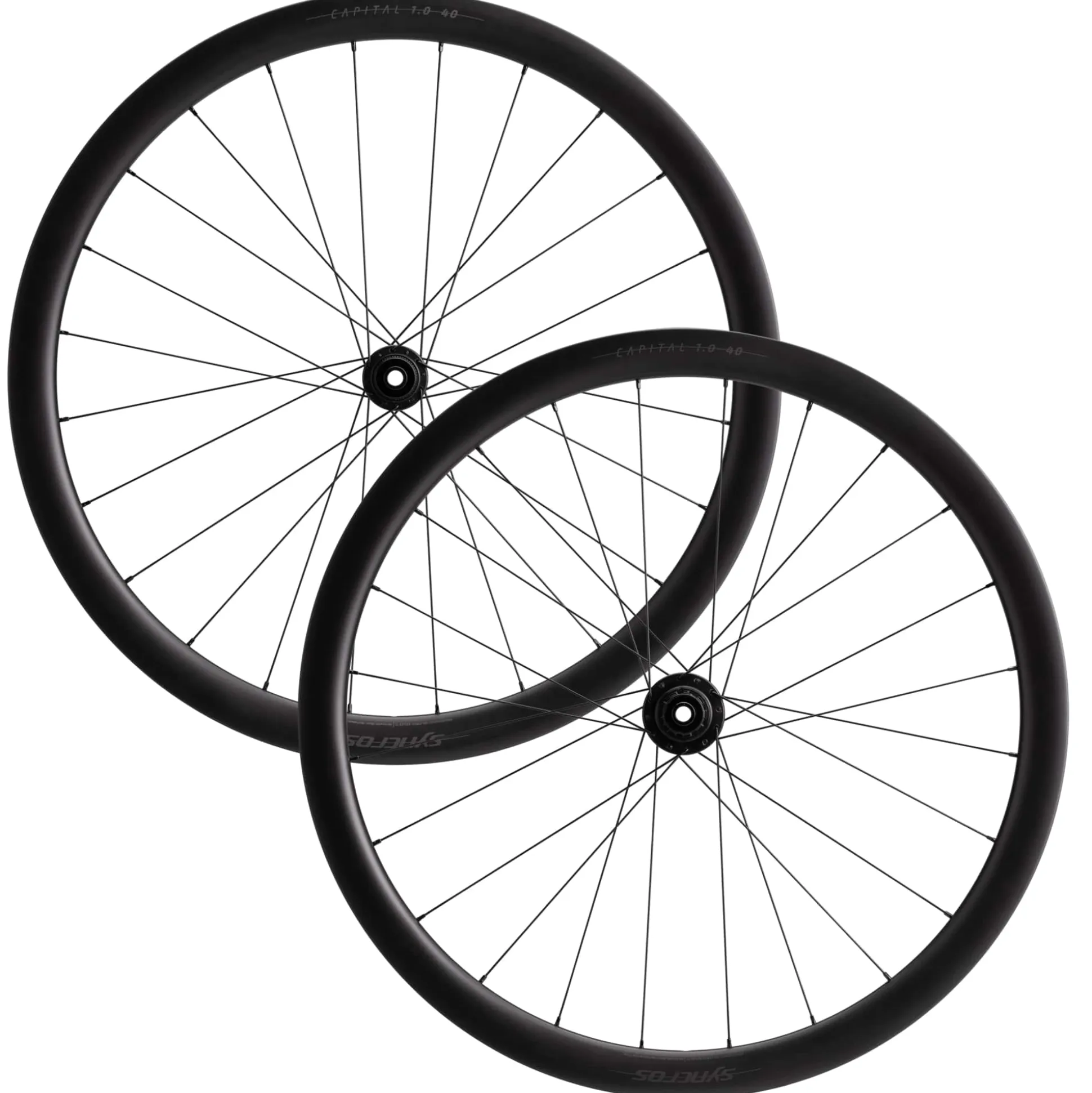 Ruote Syncros Capital 1.0 40 Carbon Disc - Nero