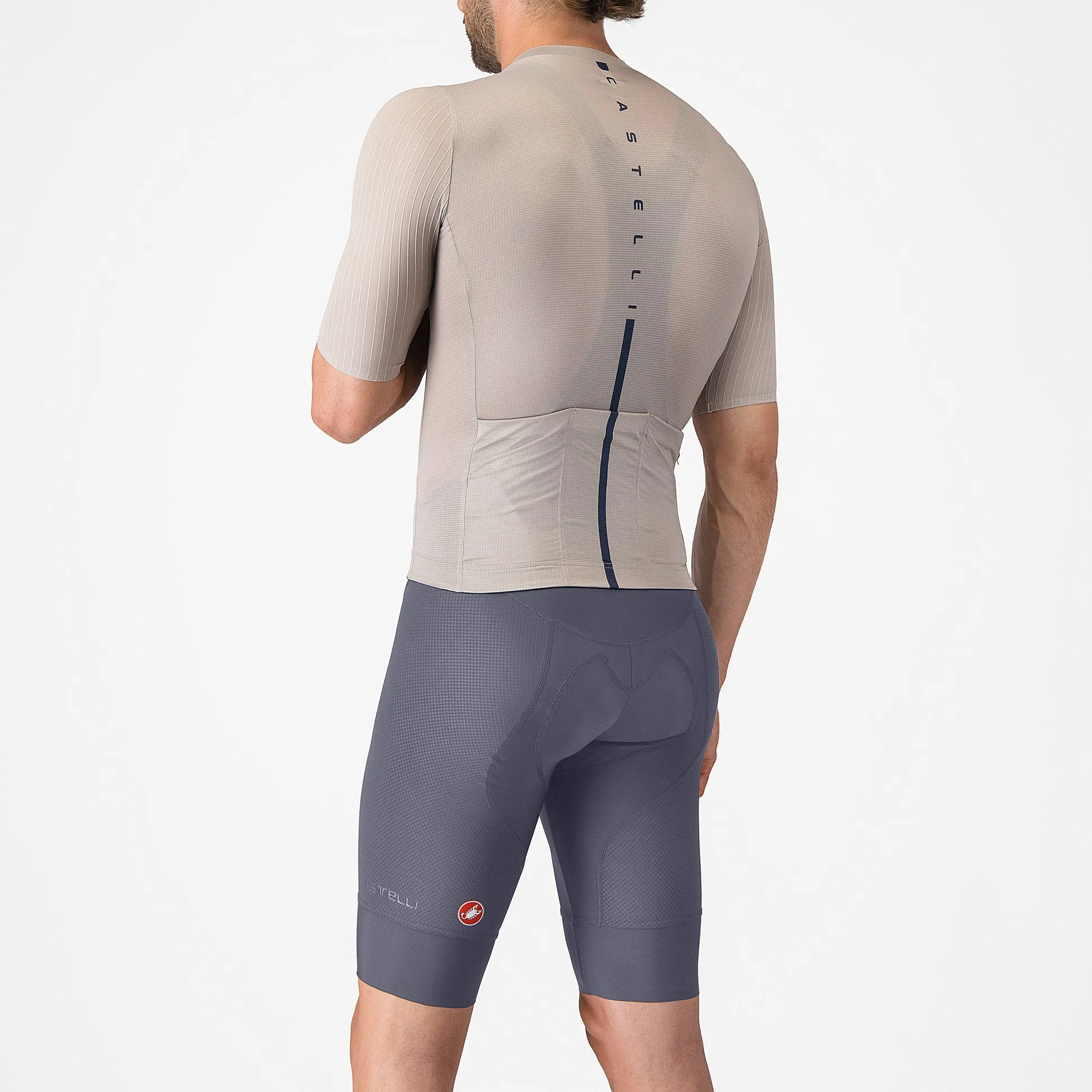 Salopette Castelli Competizione 2 - Grigio chiaro