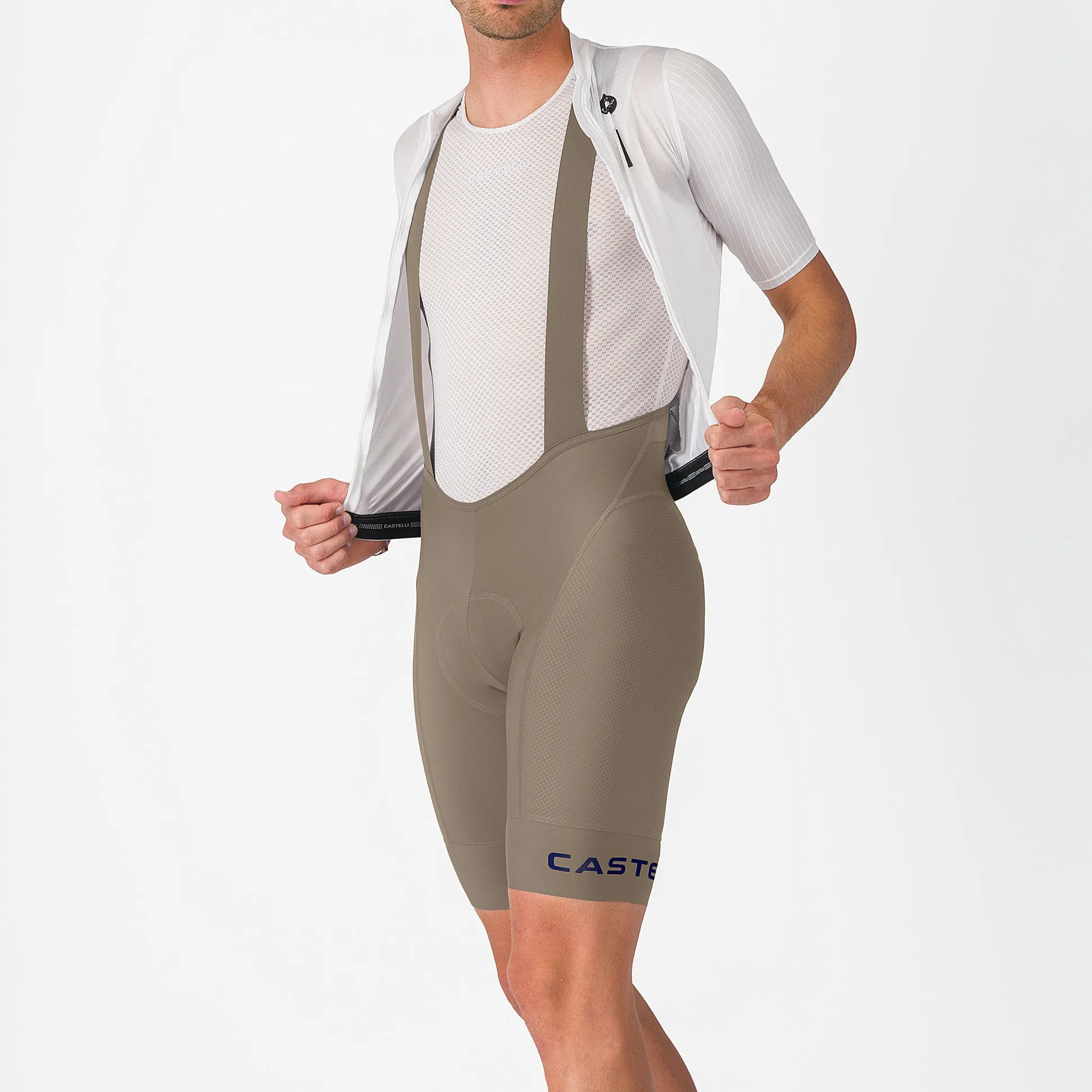 Salopette Castelli Competizione 2 Kit - Beige