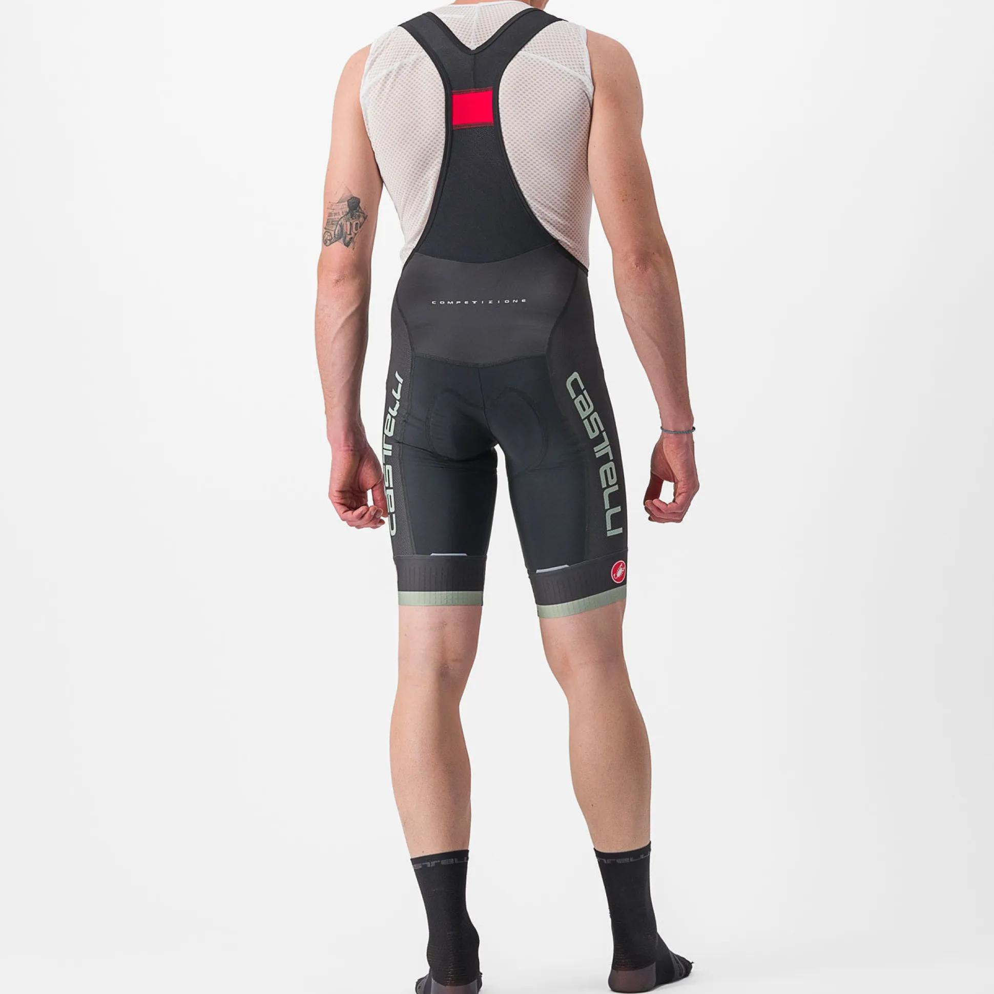 Salopette Castelli Competizione Kit - Nero verde