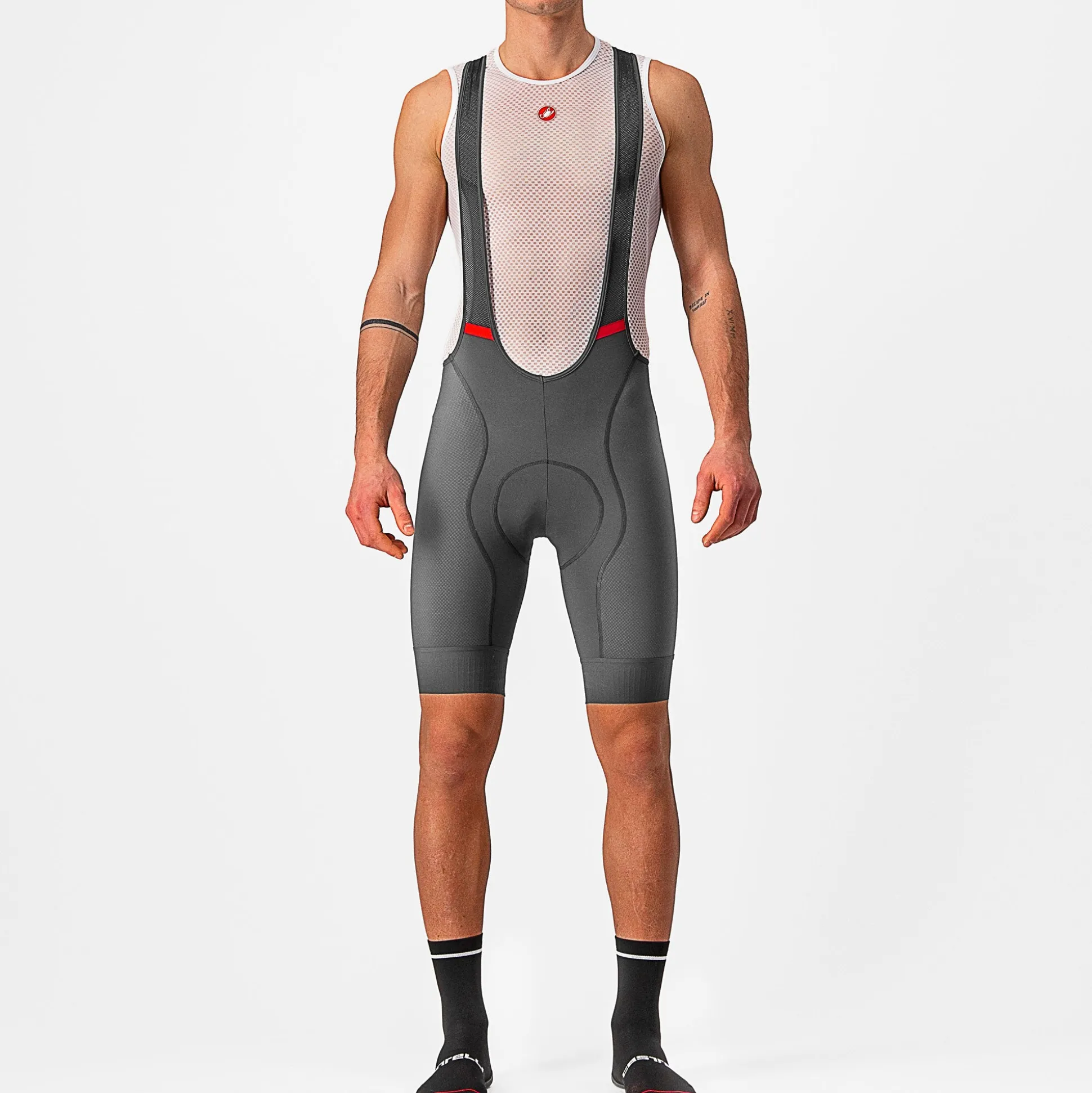 Salopette Castelli Competizione - Grigio chiaro