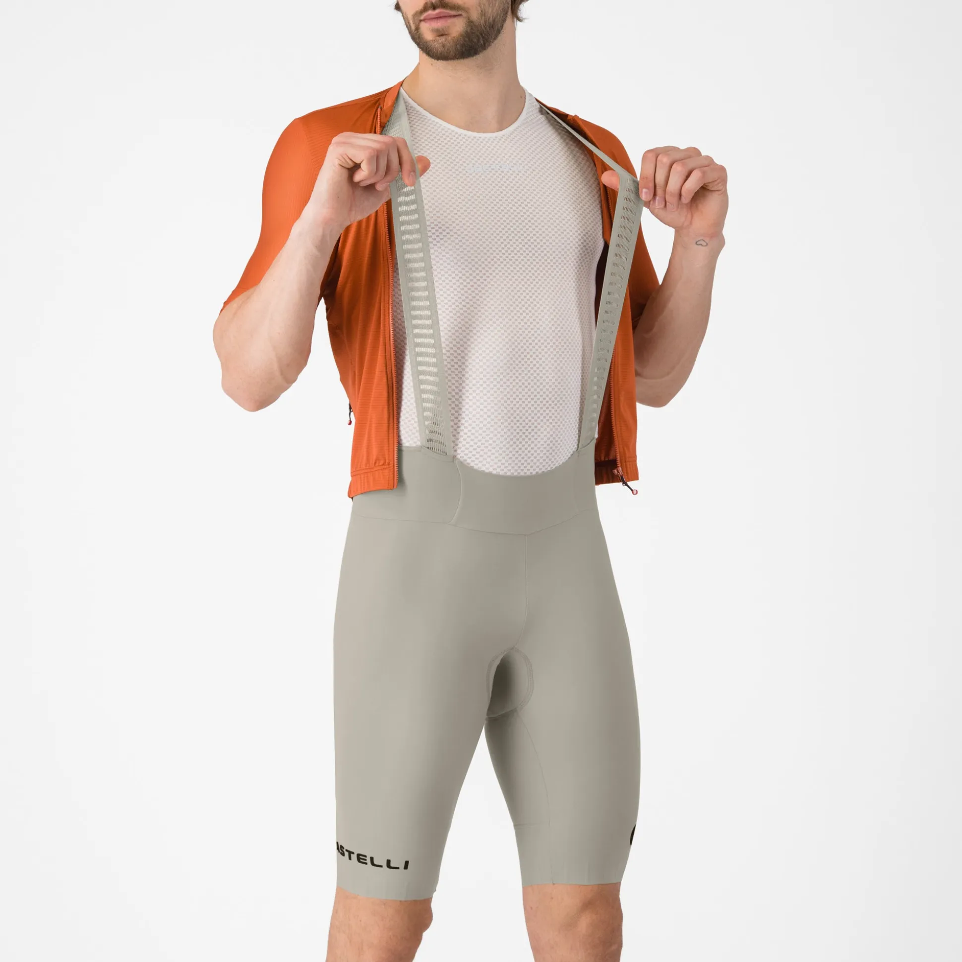 Salopette Castelli Espresso 2 - Grigio chiaro