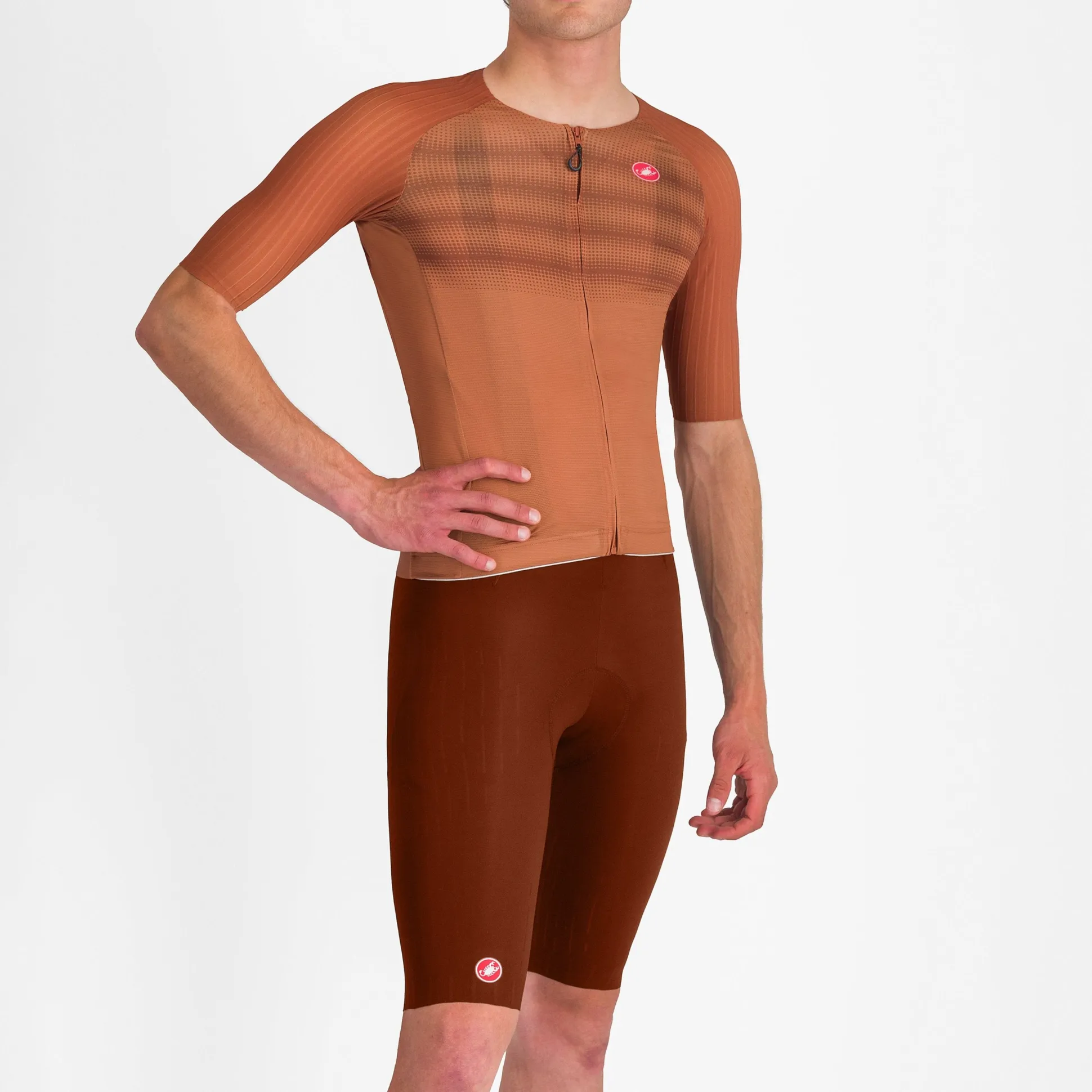 Salopette Castelli Free Aero Race S - Marrone
