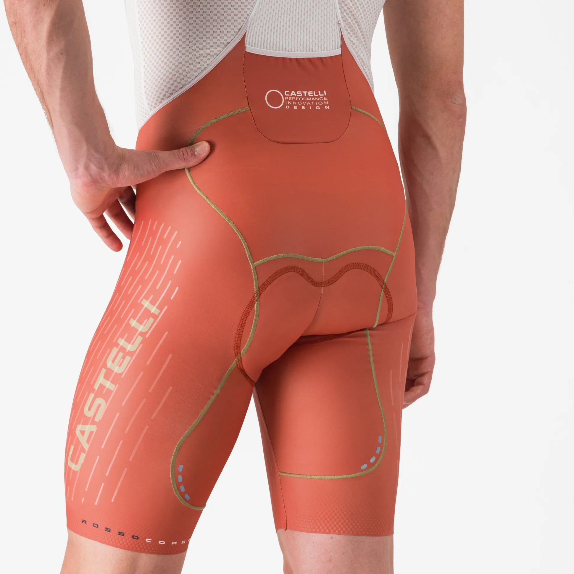 Salopette Castelli Free Aero Race S Kit - Arancio