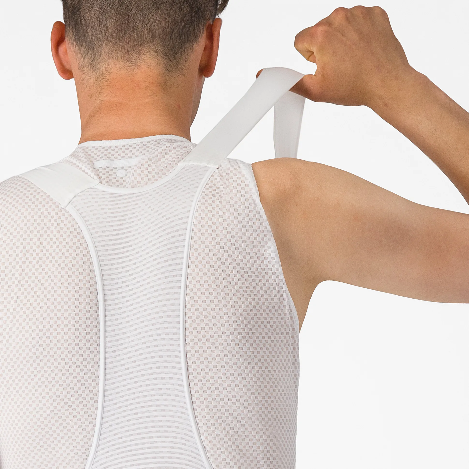 Salopette Castelli Free Aero Race S - Bianco