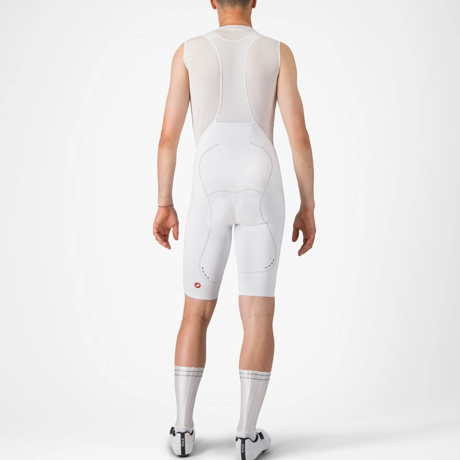 Salopette Castelli Free Aero Race S - Bianco