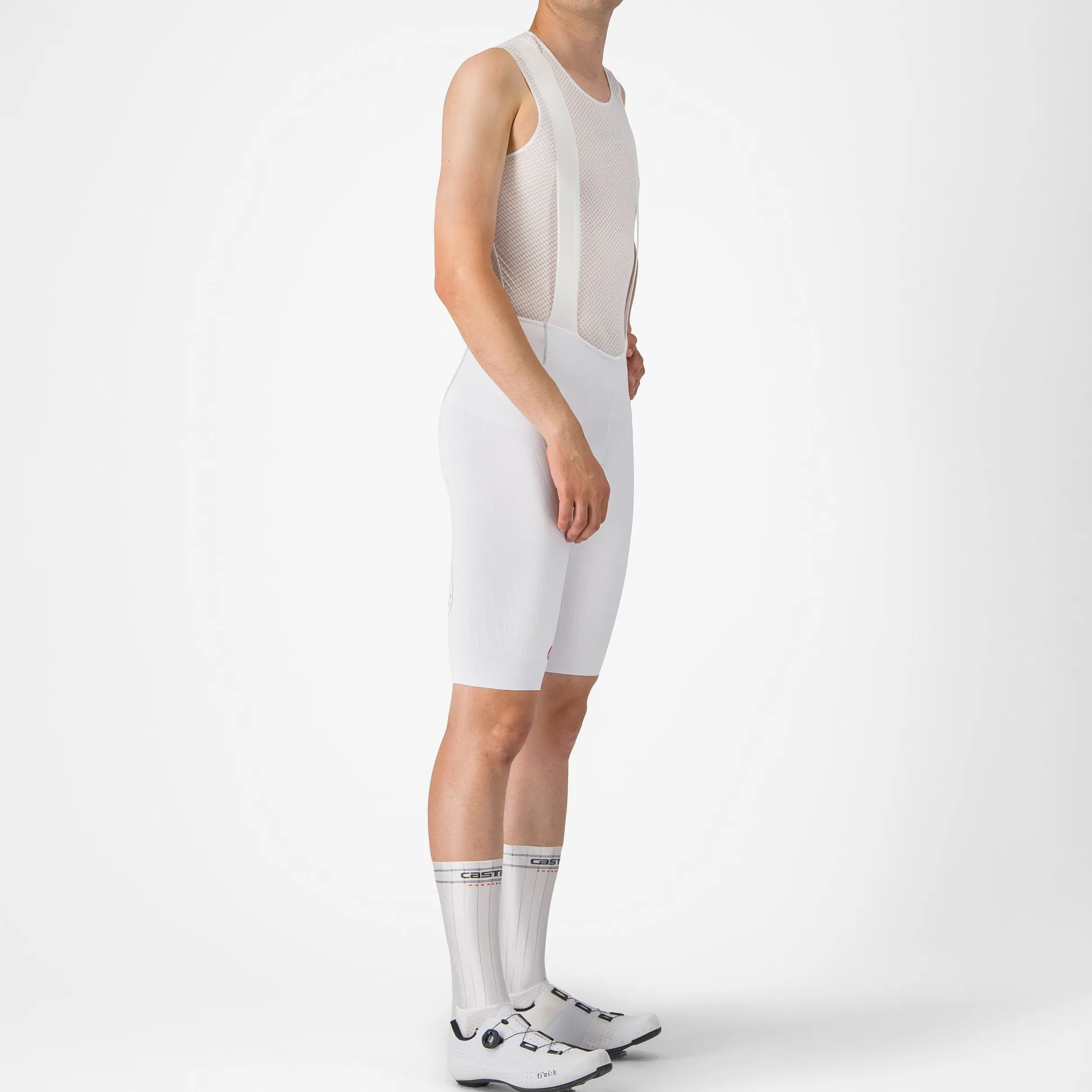 Salopette Castelli Free Aero Race S - Bianco
