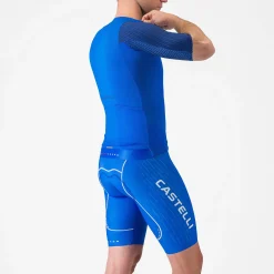 Salopette Castelli Free Aero Race S Kit - Azzurro