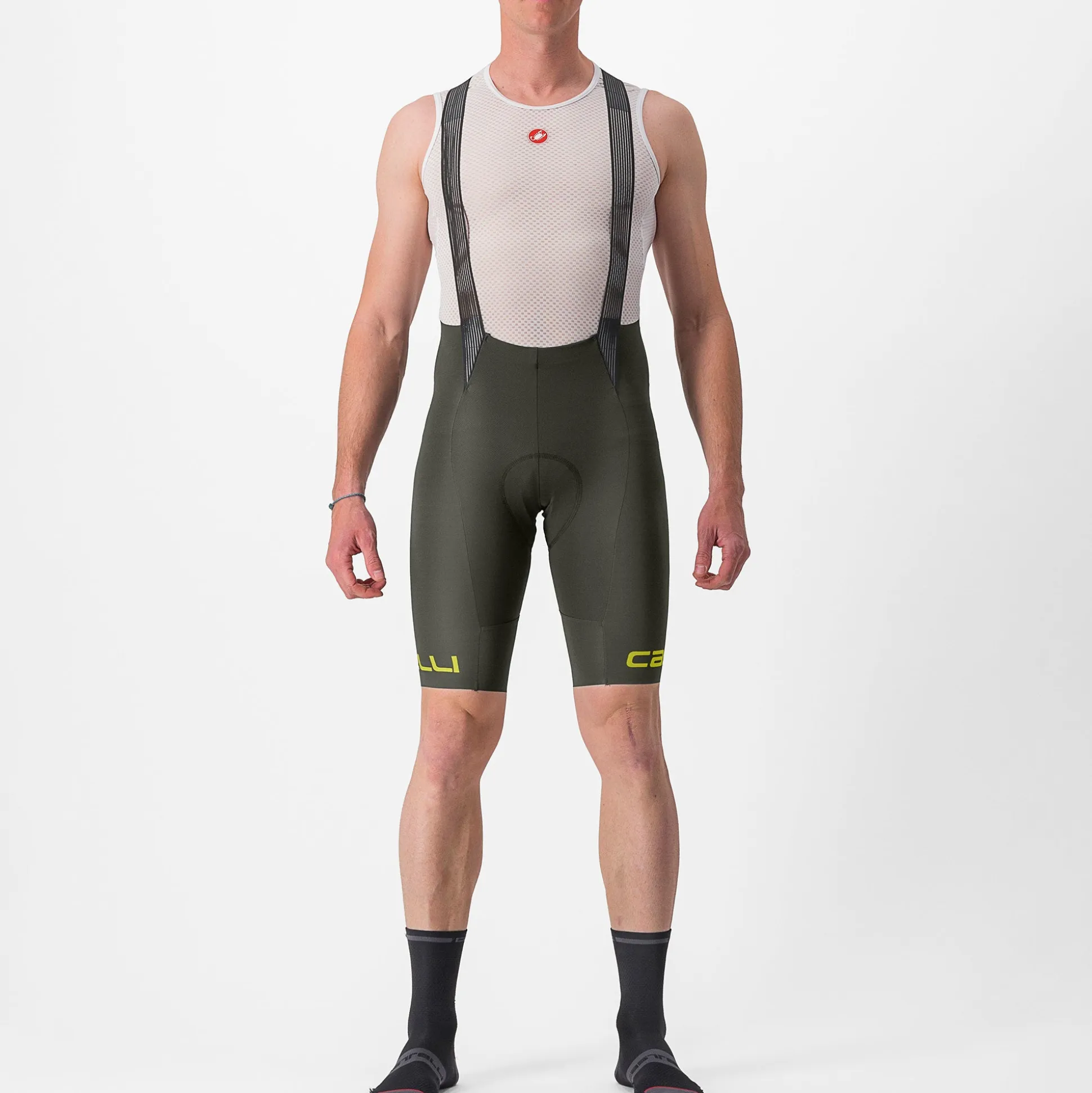 Salopette Castelli Free Aero RC Classic - Verde