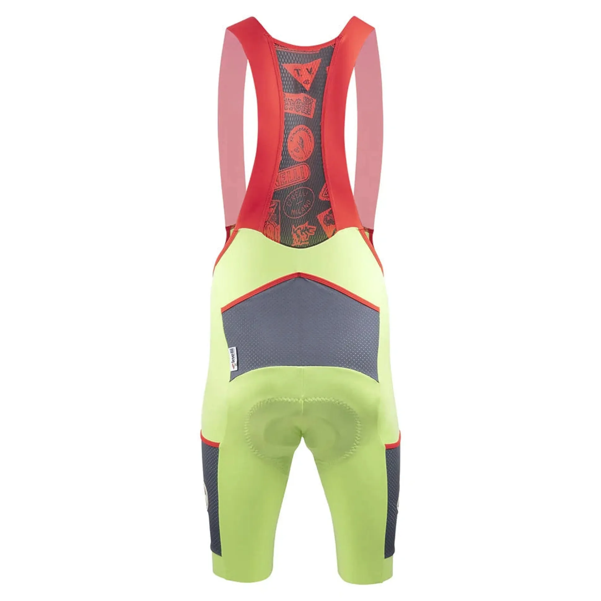 Salopette Cinelli Gravel - Verde fluo