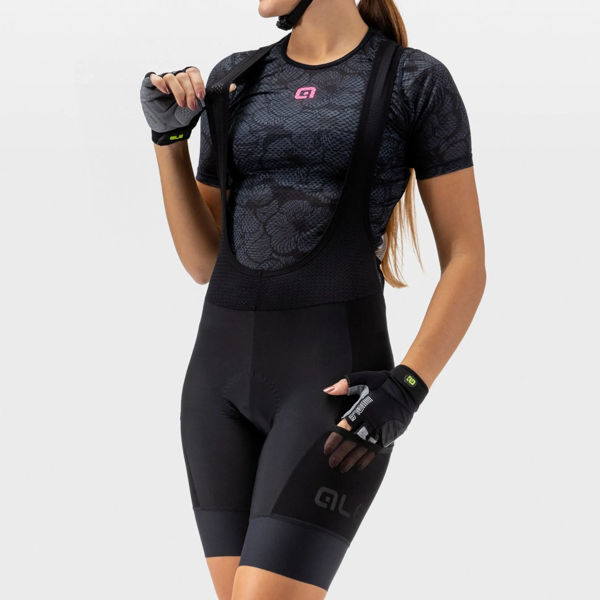 Salopette donna Ale Off Road Stones Cargo - Nero