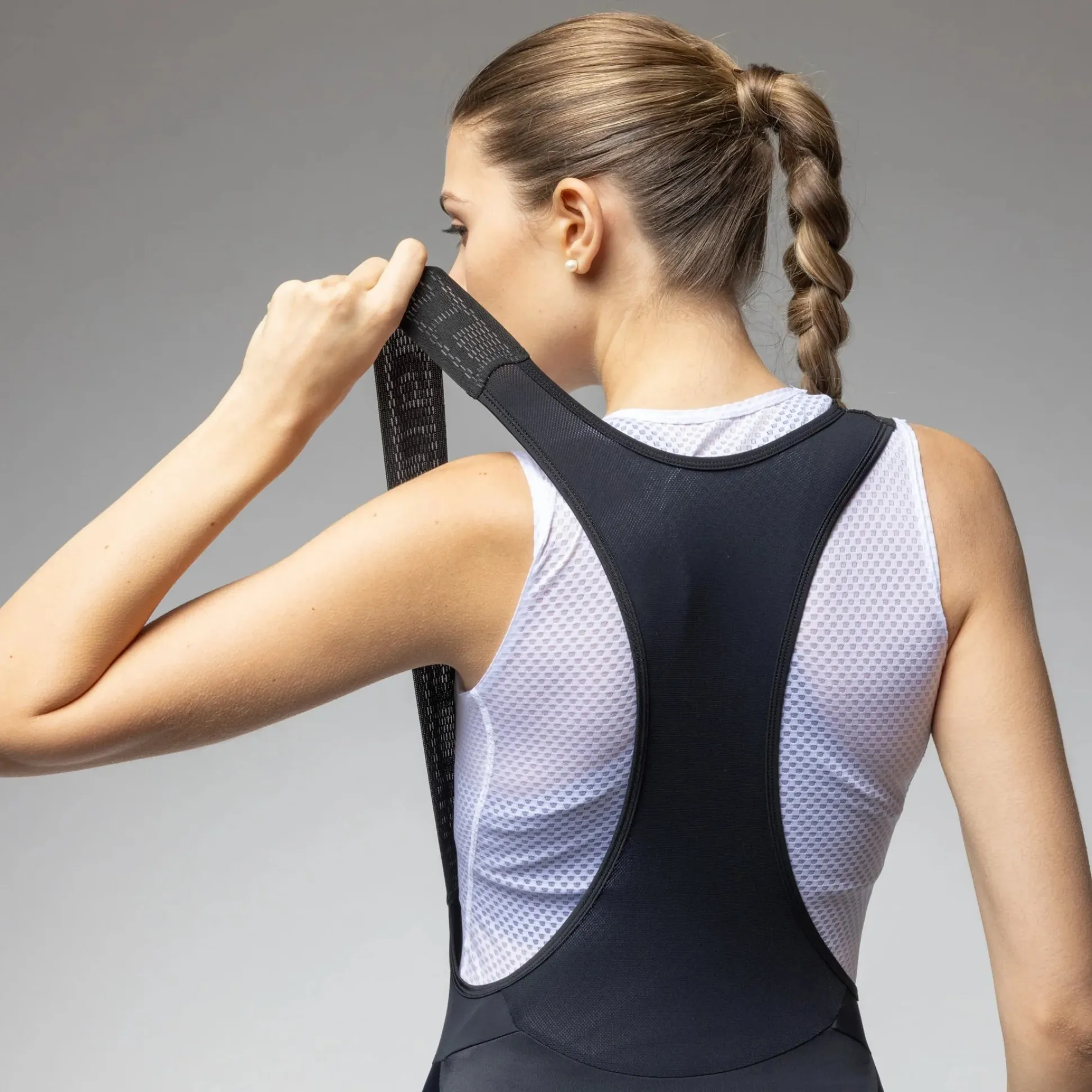 Salopette donna Ale Pragma Traguardo 2.0 - Nero bianco