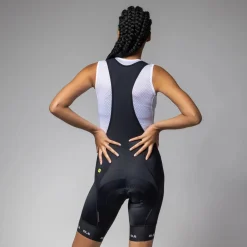 Salopette donna Ale PR-E Strada 2.0 2025 - Nero bianco