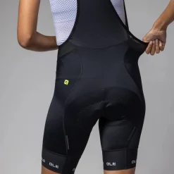 Salopette donna Ale PR-E Strada 2.0 2025 - Nero bianco