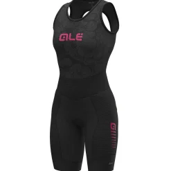 Salopette donna Ale R-EV1 Future Integrato - Nero rosa