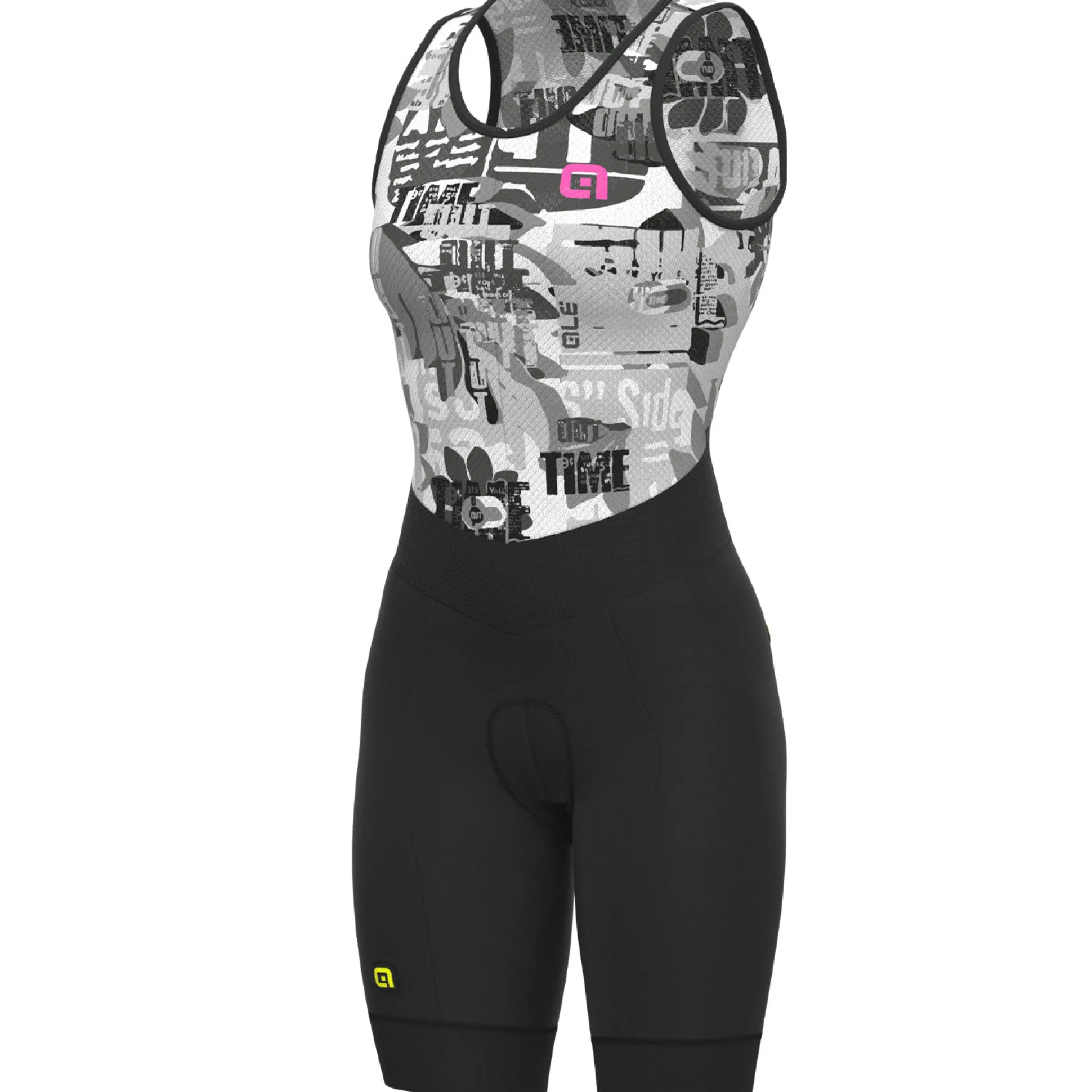 Salopette donna Ale R-EV1 Velocity Integrato - Nero grigio