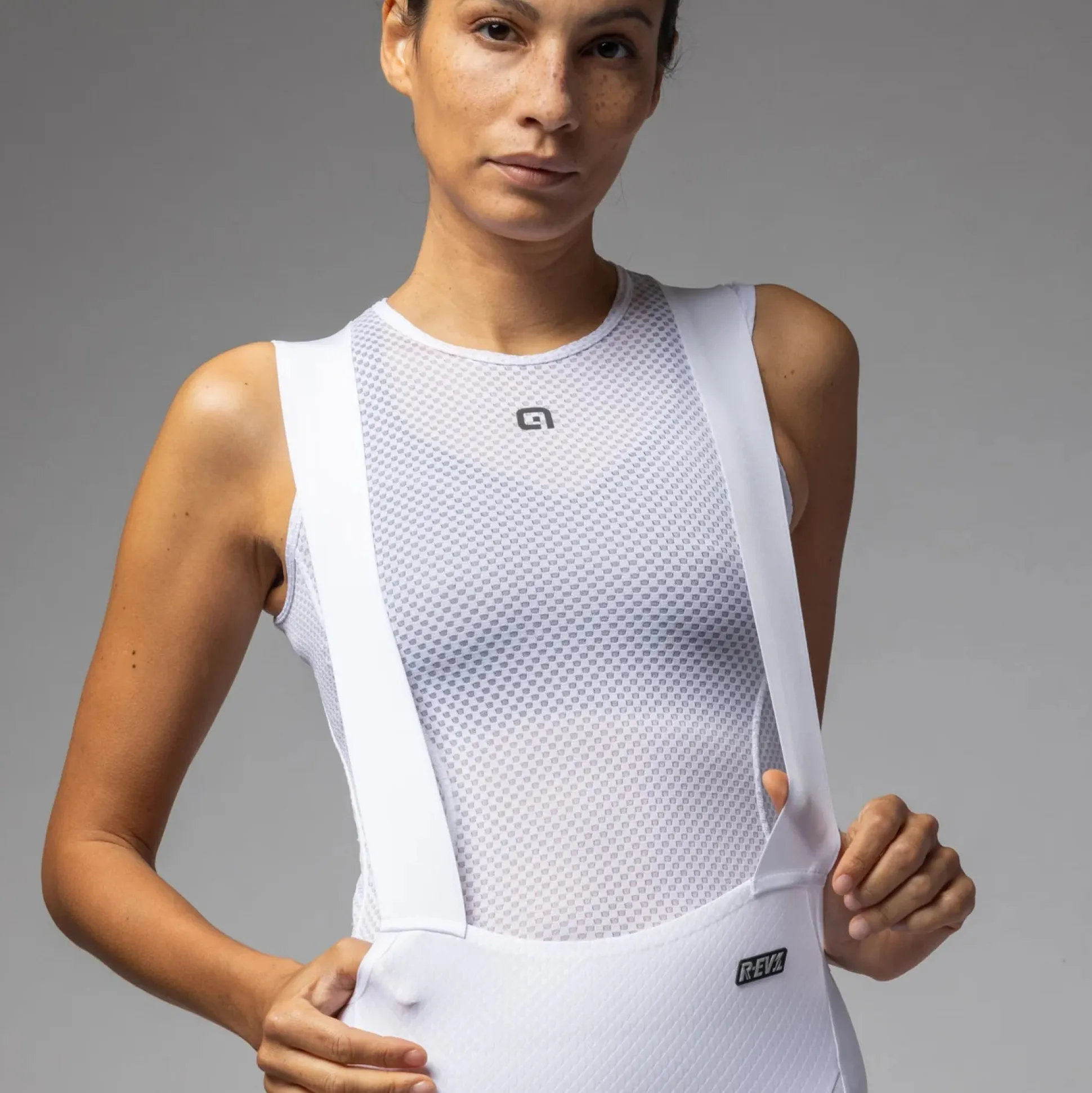 Salopette donna Ale R-EV1 Voltage - Bianco