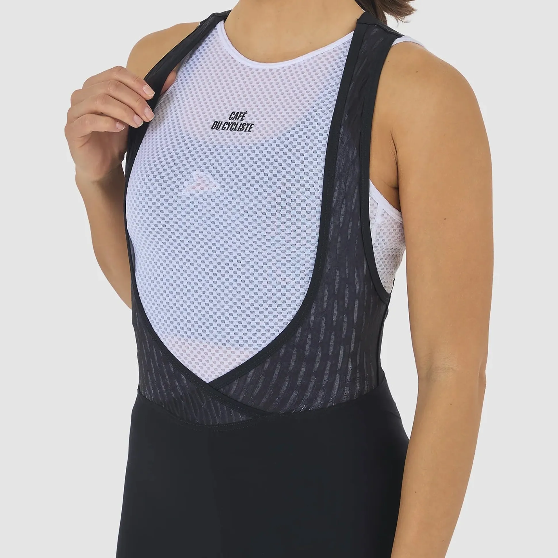 Salopette donna Cafe du Cycliste Graziella - Nero