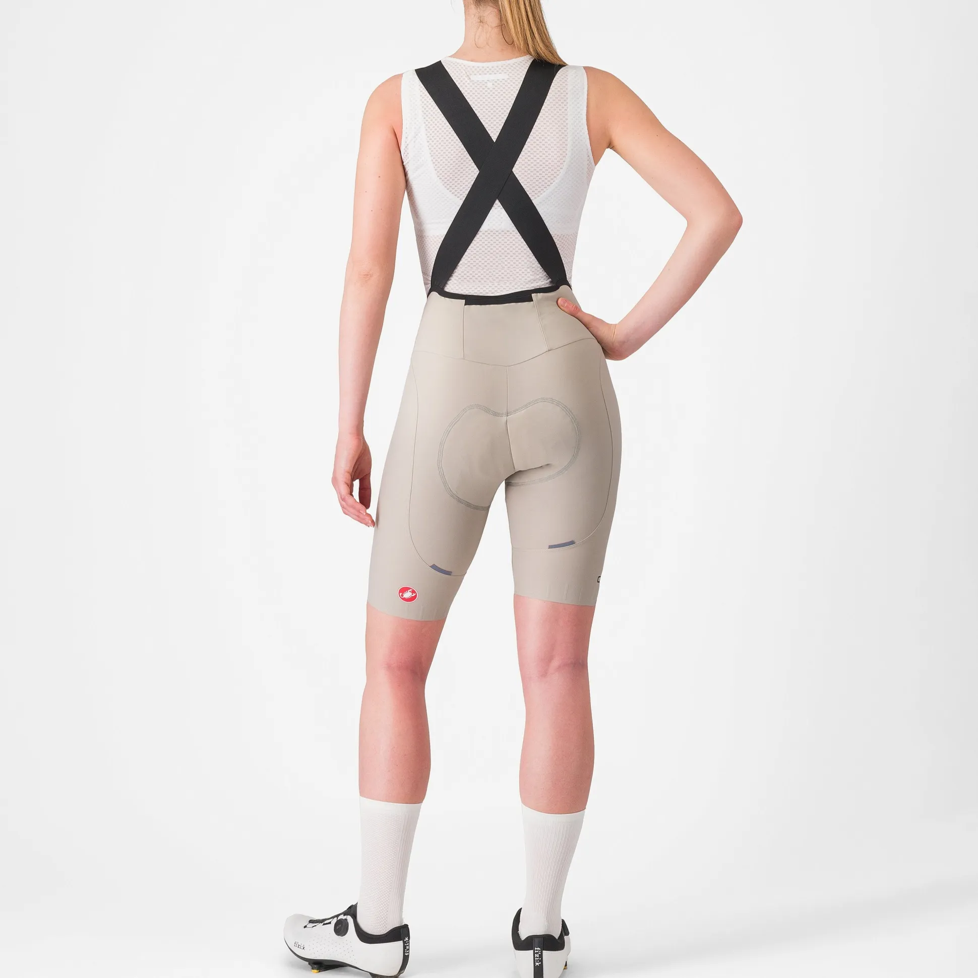 Salopette donna Castelli Espresso DT - Beige