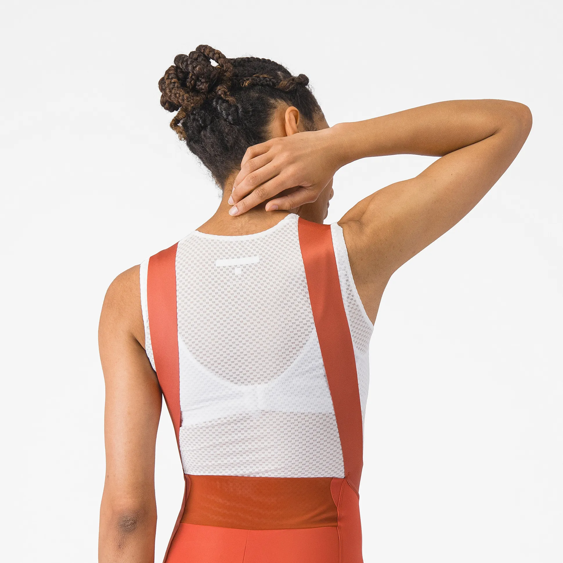 Salopette donna Castelli Espresso 2 DT - Arancio